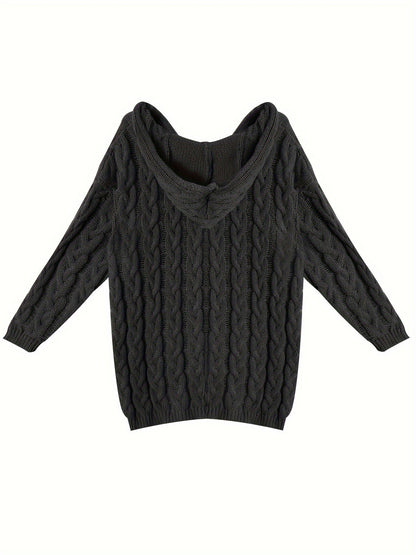 Chunky Knit Winter Jumper, Beige