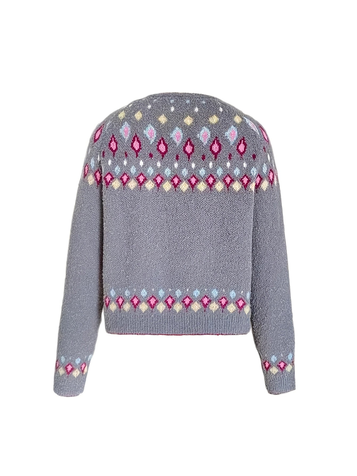 Embroidered Buttoned Cardigan