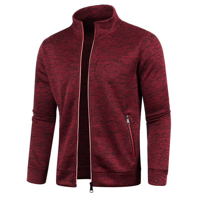 Zip-Up Funnel Neck Jacket