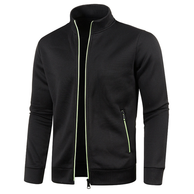 Zip-Up Funnel Neck Jacket