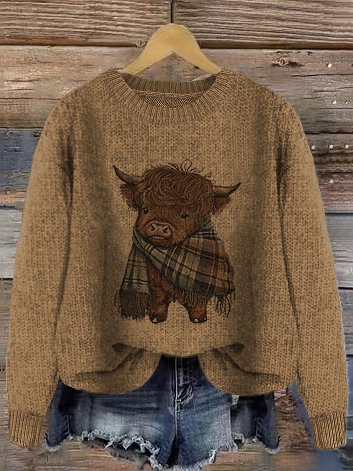 Printed Winter Jumper