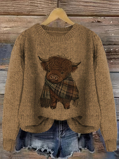Printed Winter Jumper