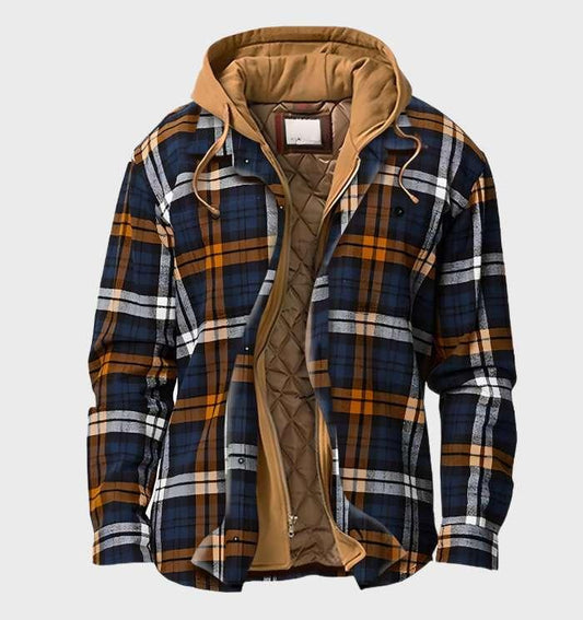 Padded Check Winter Jacket