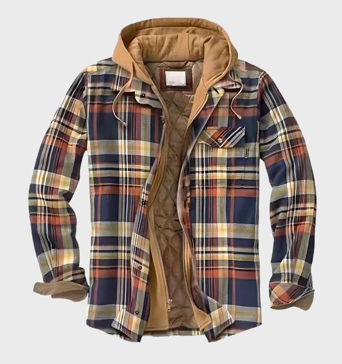 Padded Check Winter Jacket