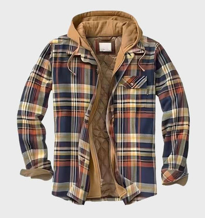 Padded Check Winter Jacket