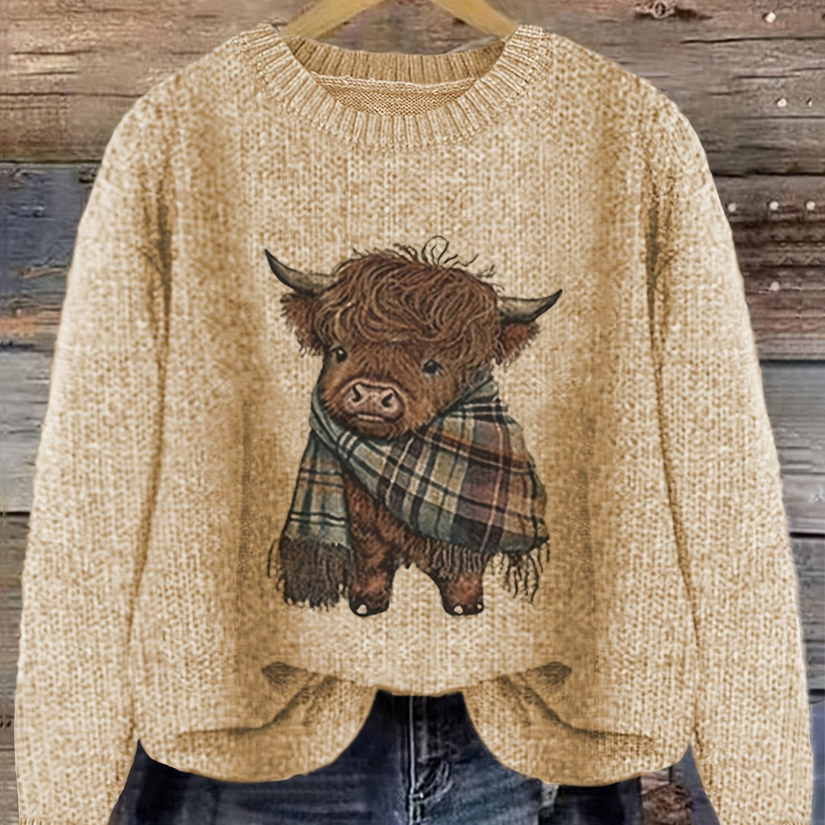 Printed Winter Jumper