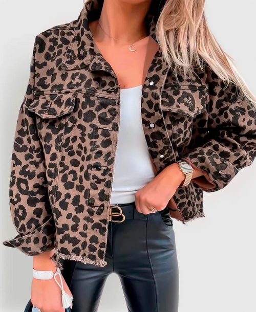 Leopard Print Jacket