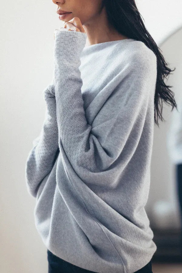 Oversized Convertible Neck Jumper