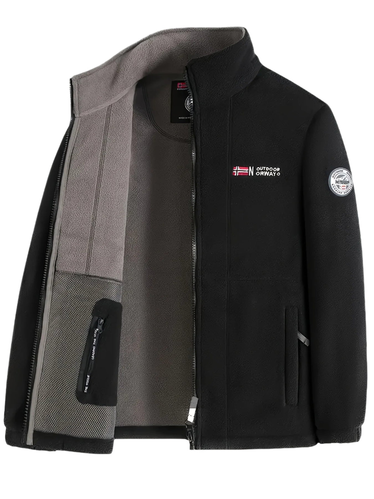 Lightweight Warm Fleece Jacket