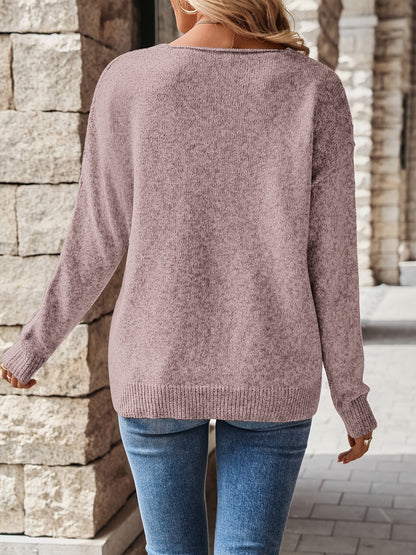 Openwork Mid-Season Jumper
