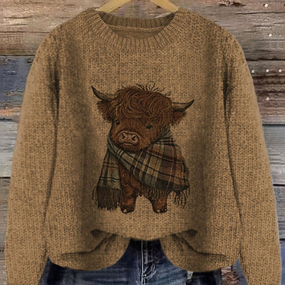 Printed Winter Jumper