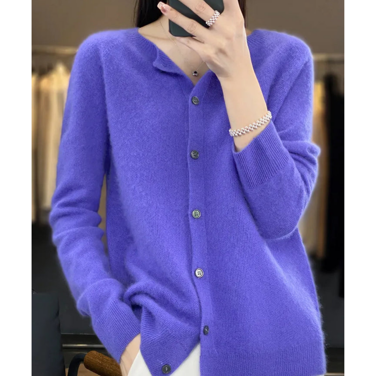 Soft Wool Winter Cardigan