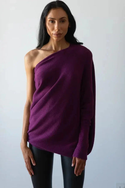 Oversized Convertible Neck Jumper