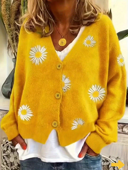 Embroidered Spring Cardigan