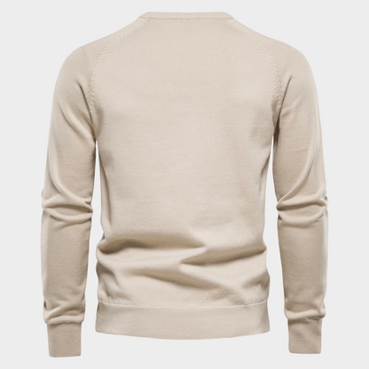 Cable Knit Winter Jumper, Beige