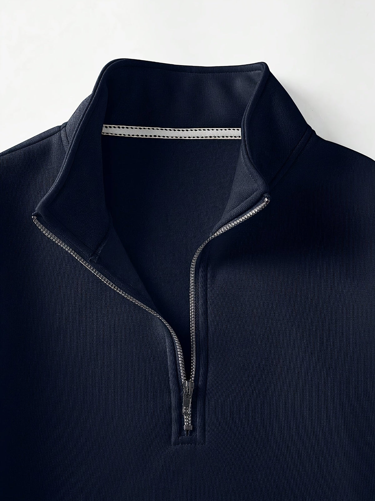 Relaxed Half-Zip Winter Jumper