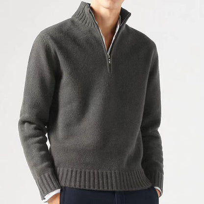 Thick Knit Winter Jumper, Sky Blue
