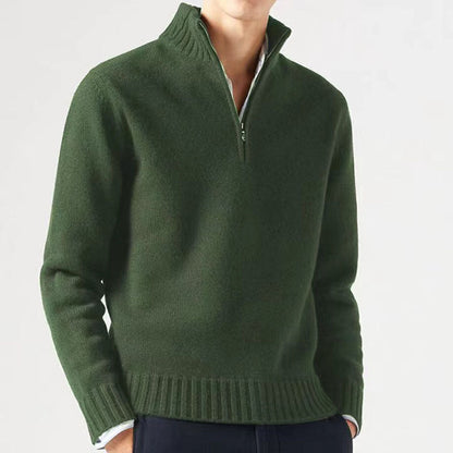 Thick Knit Winter Jumper, Sky Blue