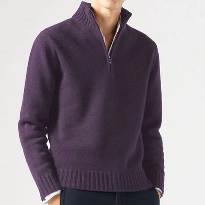 Thick Knit Winter Jumper, Sky Blue