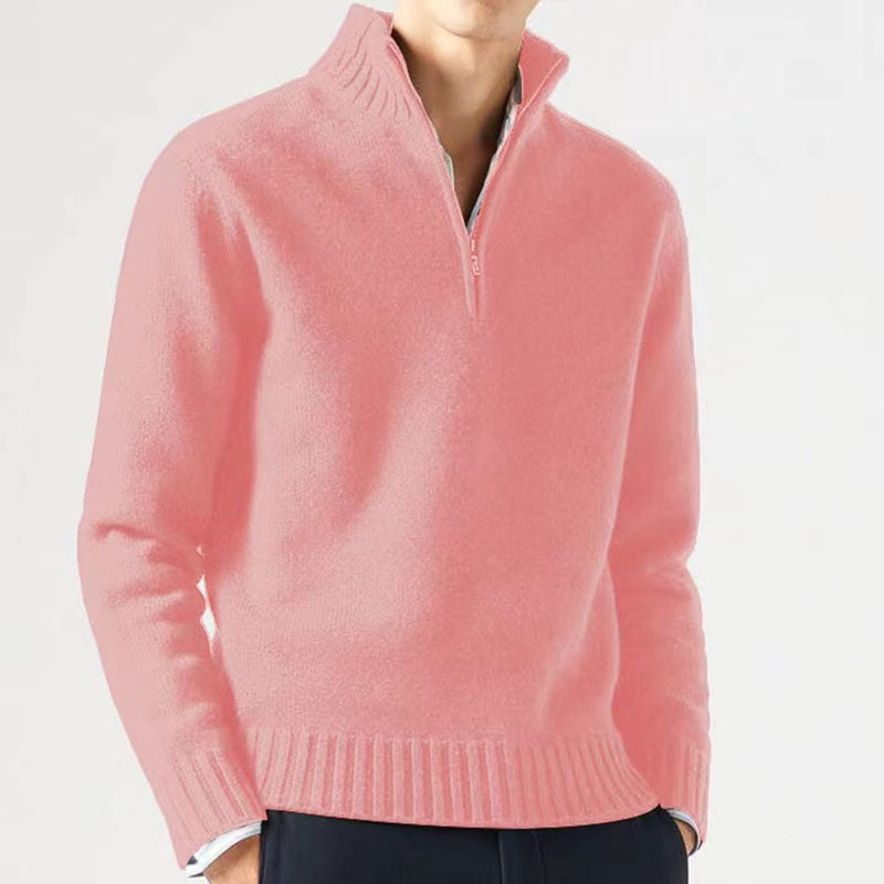 Thick Knit Winter Jumper, Sky Blue