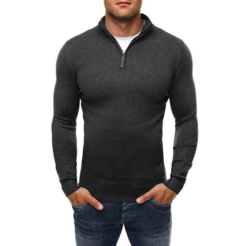 Fitted Winter High Neck Jumper