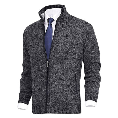 Zip-Up Winter Cardigan