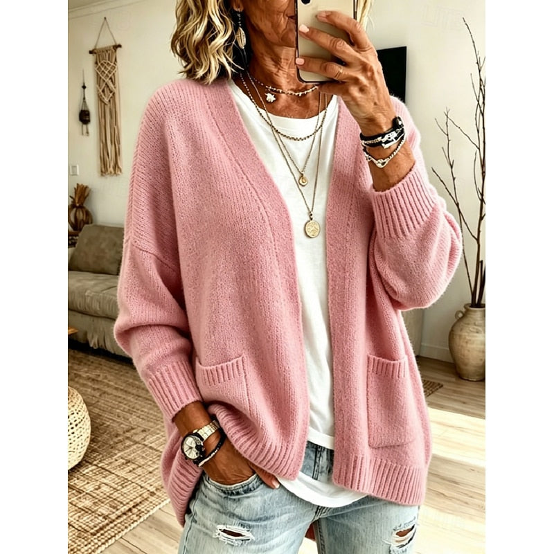 Soft Knit Long Cardigan