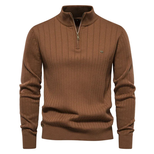 Ribbed Autumn Jumper