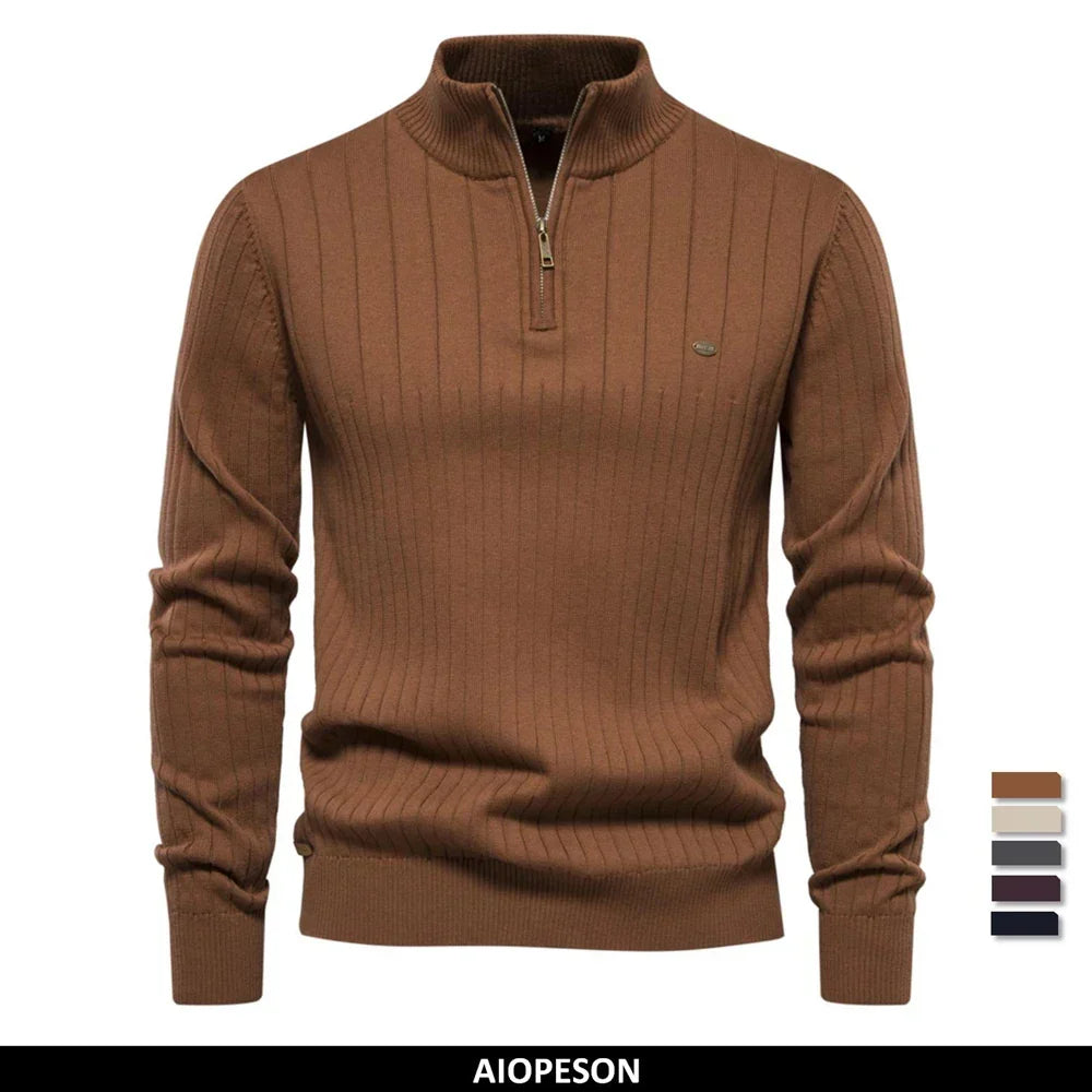 Ribbed Autumn Jumper