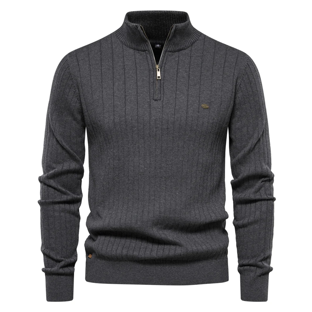 Ribbed Autumn Jumper