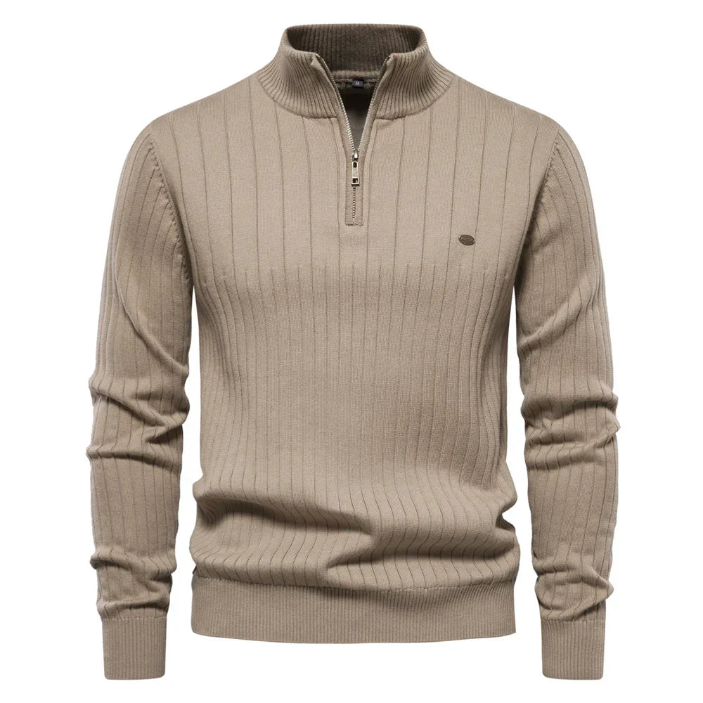 Ribbed Autumn Jumper
