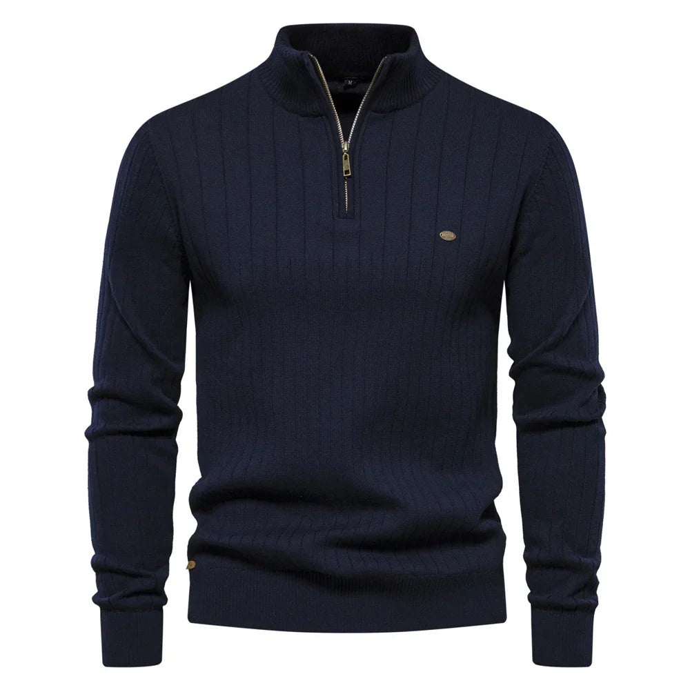 Ribbed Autumn Jumper