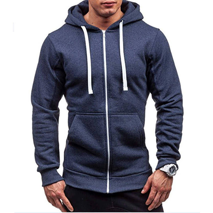 Windproof Fleece Zipped Hoodie