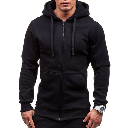 Windproof Fleece Zipped Hoodie