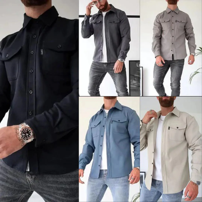 Tailored Mid-Season Overshirt
