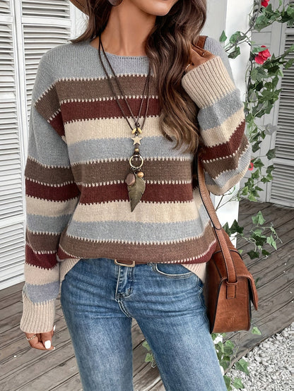 Striped Autumn Jumper