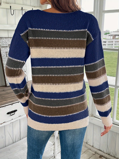 Striped Autumn Jumper