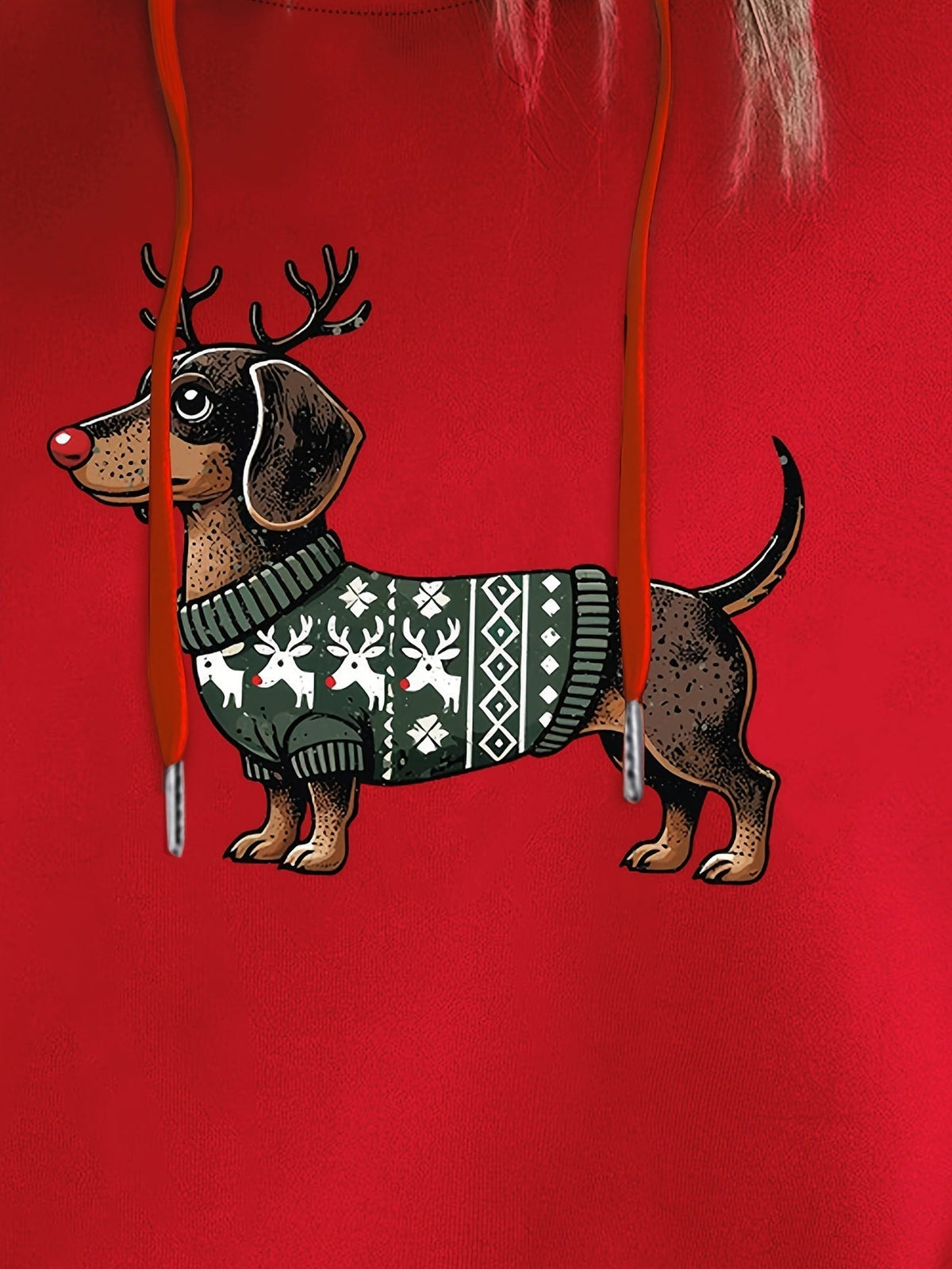 Printed Winter Hoodie