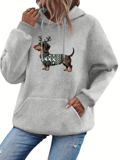 Printed Winter Hoodie
