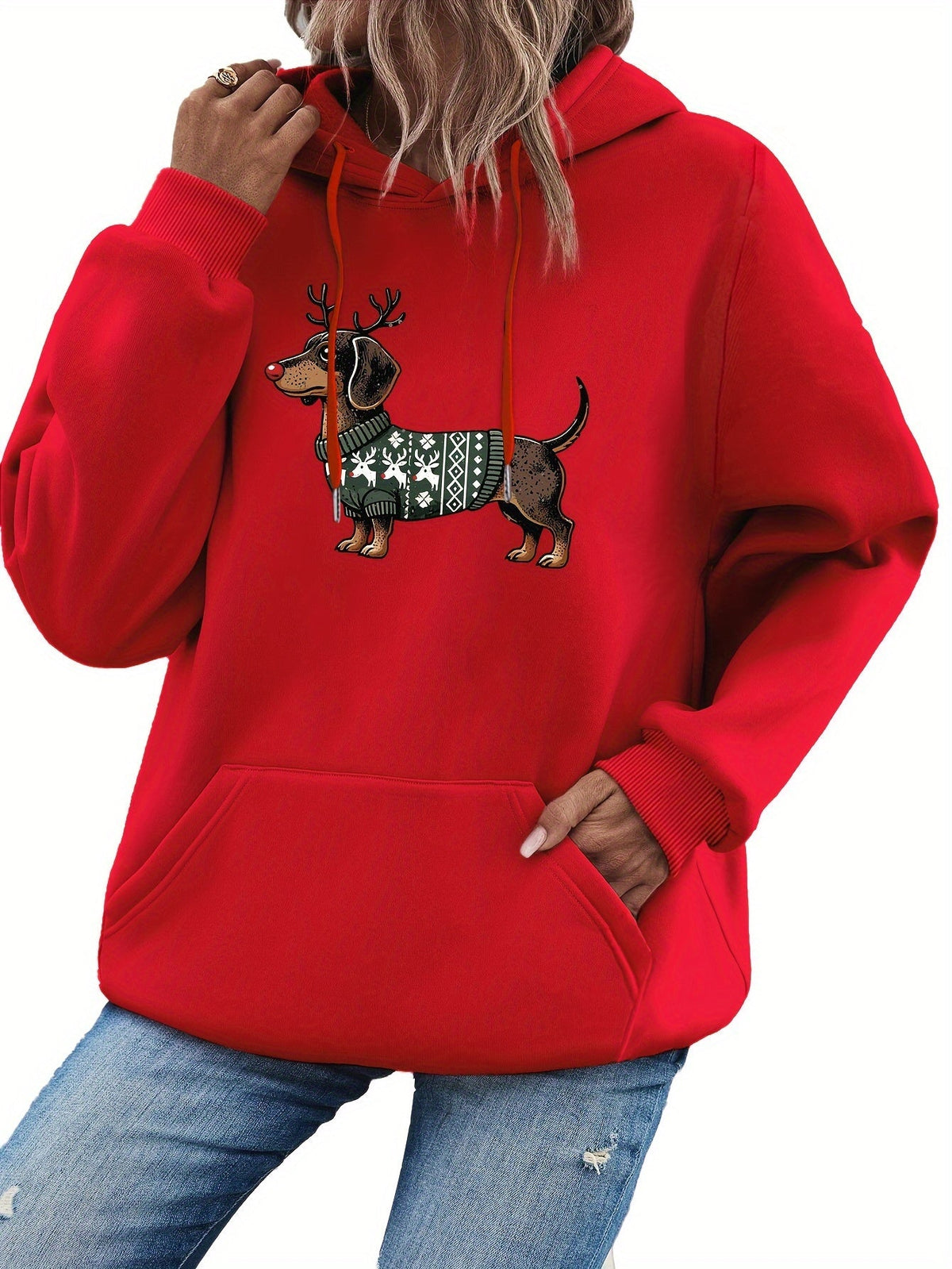 Printed Winter Hoodie