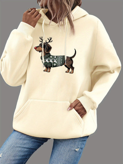 Printed Winter Hoodie