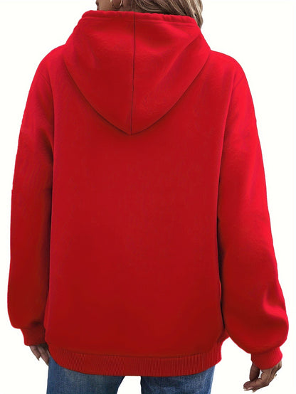 Printed Winter Hoodie