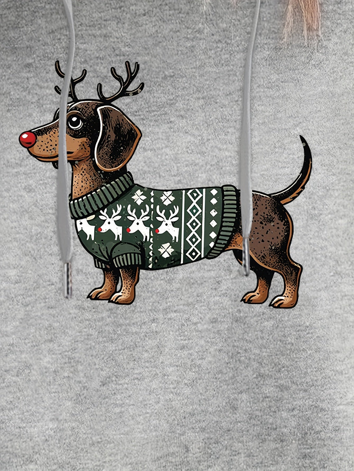 Printed Winter Hoodie