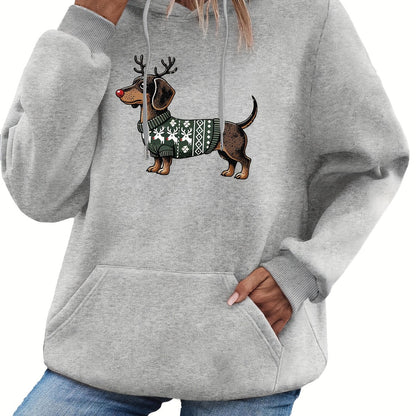 Printed Winter Hoodie