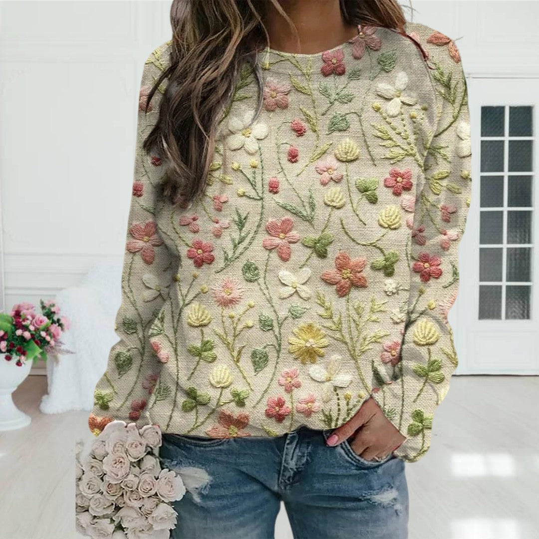 Floral Spring Jumper