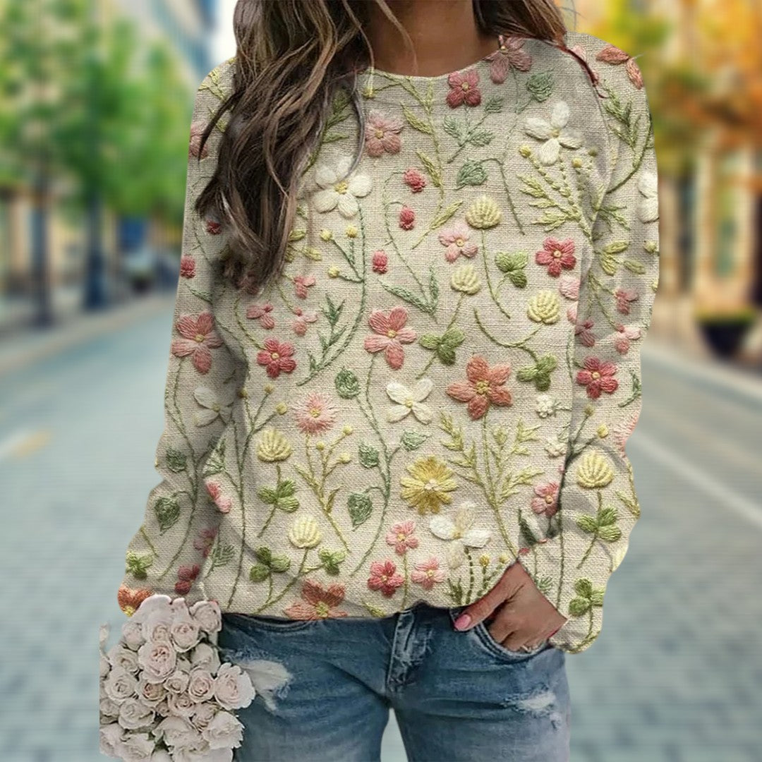 Floral Spring Jumper