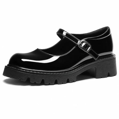 Mary Jane Platform Pumps