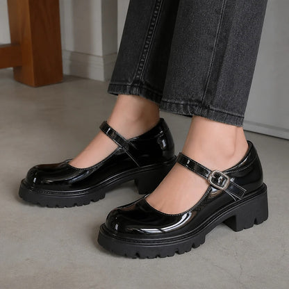 Mary Jane Platform Pumps