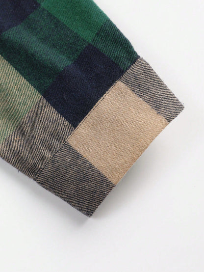 Vintage Check Long-Sleeve Shirt