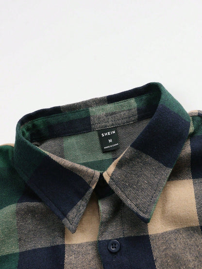 Vintage Check Long-Sleeve Shirt